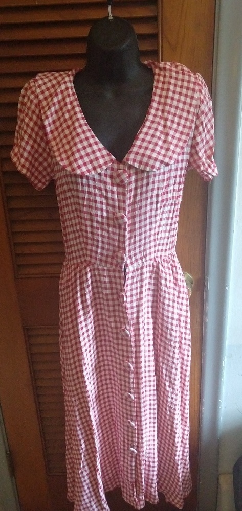 Vintage 80s Impressions brand dress